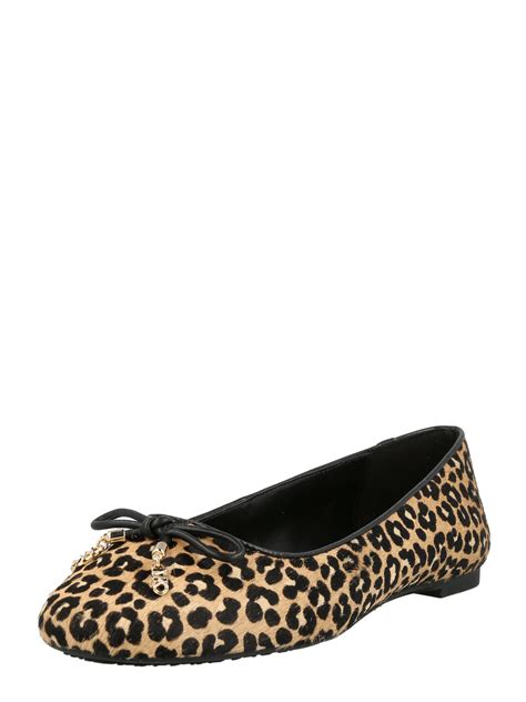 michael kors ballerina zwart sale|michael kors snakeskin flats.